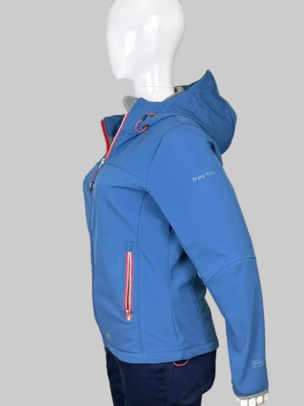 Trespass Blue Softshell Jacket - Size L - Picture 4 of 6
